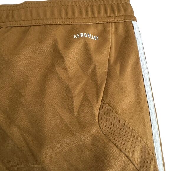 Adidas Tiro 19 Aeroready 3-Stripe Performance Track Pants Women's 2XL Brown NEW - Picture 5 of 7